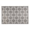 DII® Stone & White Lattice Outdoor Rug, 4ft. x 6ft.